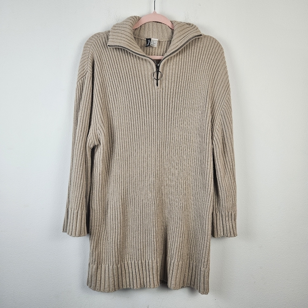 DIVIDED H&M SWEATER TUNIC DRESS SIZE MEDIUM